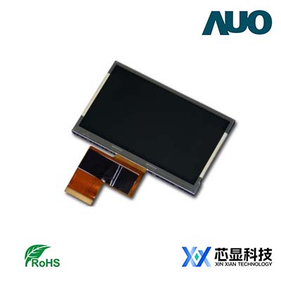友达G043FW01 V0工业屏_4.3寸宽温液晶模块