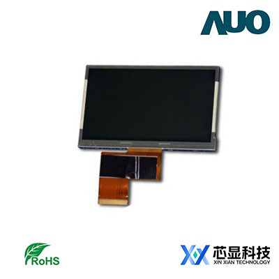 友达AUO 4.3寸工业屏G043FTN01.0解决方案｜宽温型设备LCD模块定制指南