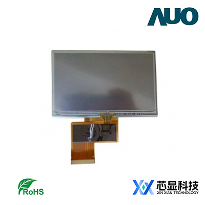 友达G043FTT01.0工业级4.3寸屏丨原厂触摸屏方案