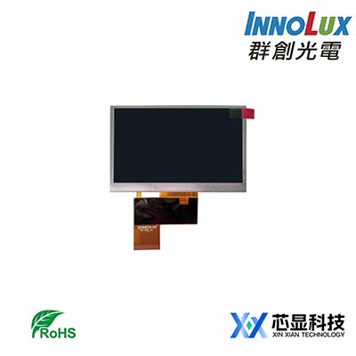 群创4.3寸原装工业液晶屏AT043TN25 V.2-设备控制面板液晶模块