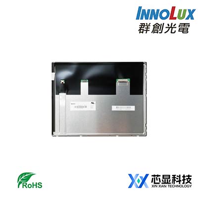 群创G121XCE-L02宽温工业显示屏｜12.1寸1024×768 IPS全视角  -30℃~+70℃宽温工作