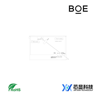 京东方10.1寸工业高分高亮液晶屏EV101WUM-N80-1000流明亮度户外显示