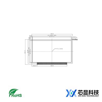 G156MF3001工控液晶模组-芯显15.6寸1920×1080 EDP接口 500亮度 -20~+70℃工业级宽温屏